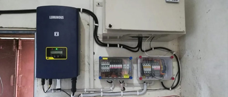 solar I&C Inverter connection